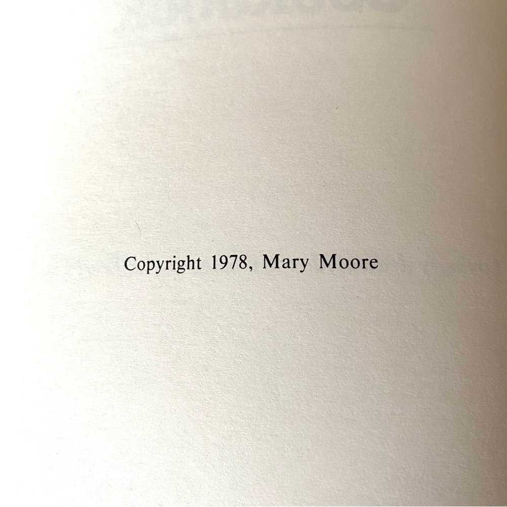 FIRST EDITION Vintage Mary Moore out of print 1978 Cookbook 326 pages - Picture 9 of 14